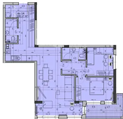 Photo 3 — Three-room apartment with terrace in Pavlovo, Sofia