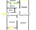 Снимка 2 — Тристаен апартамент в София, Сердика