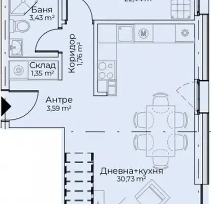 Снимка 4 — Многостаен апартамент в София, Симеоново
