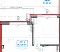 Снимка 4 — 2-стаен апартамент с двор в кв. Витоша, София