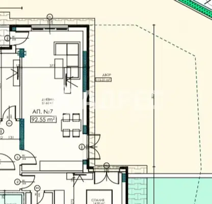 Photo 2 — Three-room apartment with yard in Vitosha district, Sofia