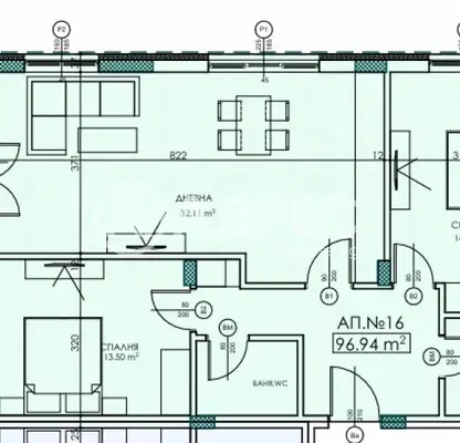 Photo 2 — 3-bedroom apartment in Sofiya, Vitosha