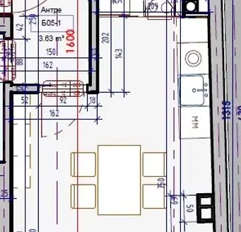 Снимка 4 — Двустаен апартамент с тераса във Враждебна, София