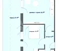 Снимка 2 — Двустаен апартамент в Стара Загора, Железник - център