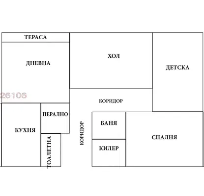 Снимка 2 — Многостаен апартамент в Търговище, Център