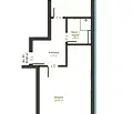 Снимка 2 — Двустаен апартамент с двор в Аспарухово, Варна