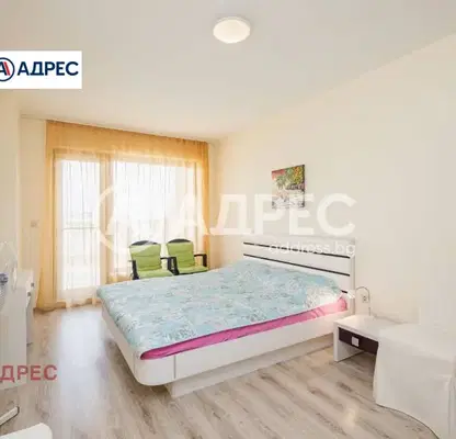 Снимка 4 — Просторен 2-стаен апартамент с морска панорама в Аспарухово