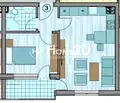 Снимка 2 — Двустаен апартамент с тераса в Център, Варна