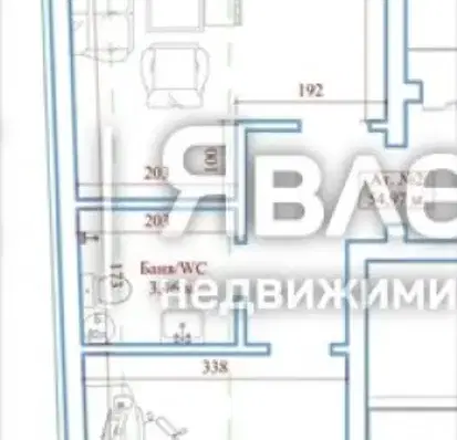 Снимка 5 — Двустаен апартамент във Варна, Център
