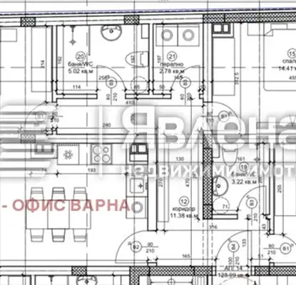 Снимка 3 — Многостаен апартамент във Варна, Център