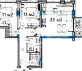 Снимка 2 — Тристаен апартамент в Изгрев, Варна с ново строителство
