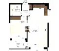 Снимка 5 — Двустаен апартамент с южно изложение в Кайсиева градина, Варна
