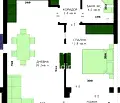 Снимка 3 — Двустаен апартамент в Кайсиева градина, Варна с южно изложение