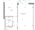 Снимка 4 — Двустаен апартамент с тераса в Левски 1, Варна