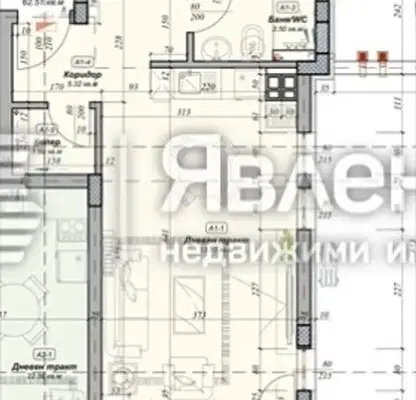 Снимка 2 — Двустаен апартамент с морска панорама в м-т Акчелар, Варна