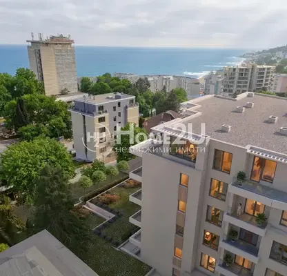 Снимка 2 — Двустаен апартамент с морска панорама в м-т Ален мак, Варна