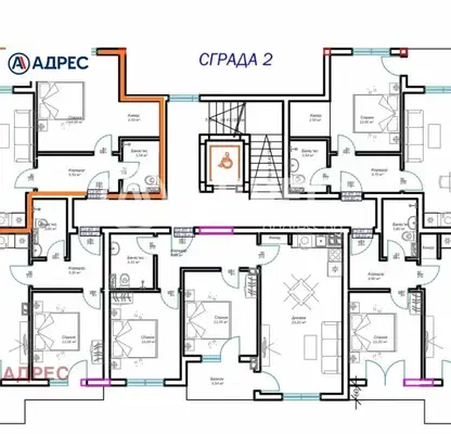Снимка 3 — Двустаен апартамент с тераса в м-т Пчелина, Варна