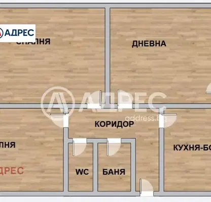 Снимка 4 — Тристаен апартамент във Варна, Победа