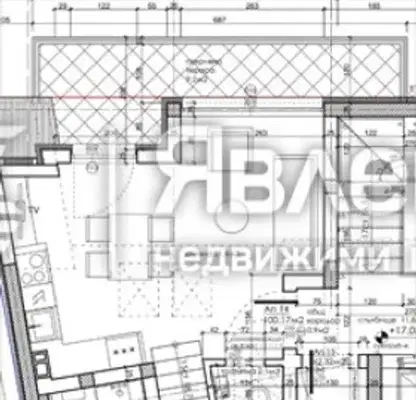 Снимка 3 — Тристаен апартамент с морска панорама в Погреби, Варна