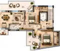 Снимка 2 — Тристаен апартамент с две тераси в Погреби, Варна