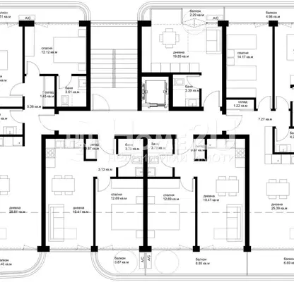 Photo 3 — Studio apartment in Troshevo, Varna with balcony and elevator