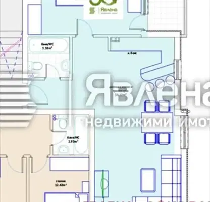 Снимка 3 — Двустаен апартамент във Варна, Виница