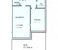 Снимка 2 — Двустаен апартамент във Варна, Виница