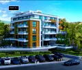 Снимка 2 — Двустаен апартамент с тераса и морска панорама във Виница, Варна