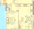 Снимка 4 — Просторен 3-стаен апартамент във Виница с тераса и гледка