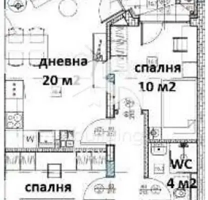 Снимка 3 — Тристаен апартамент във Варна, Виница