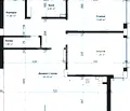 Снимка 4 — Тристаен апартамент с две тераси във Варна, Виница