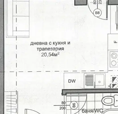Photo 2 — One-room apartment in Vladislav Varnenchik with parking space