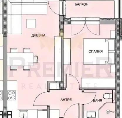 Photo 5 — Two-room apartment in a new building in Varna, Vladislav Varnenchik