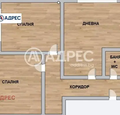 Снимка 2 — Двустаен апартамент във Варна, Възраждане 4