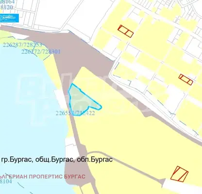 Снимка 5 — Парцел в Бургас, Крайморие