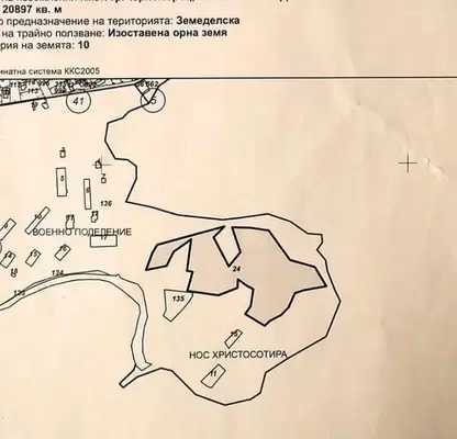 Снимка 2 — Парцел в Бургас, Черноморец