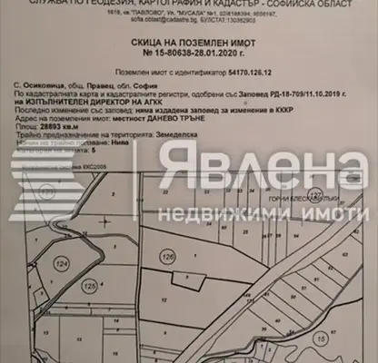Photo 2 — Plot in област София, Pravec
