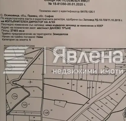 Photo 3 — Plot in област София, Pravec