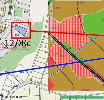 Снимка 5 — Парцел в Русе, Чародейка - Юг