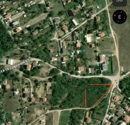 Photo 3 — Plot in Varna, Borovec - Yug