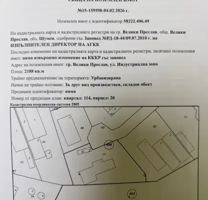 Photo 4 — Plot in Shumen, Veliki Preslav