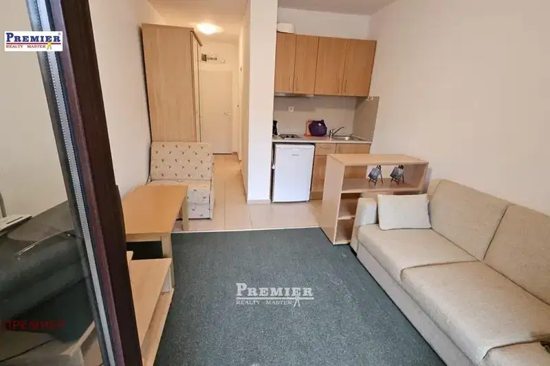 Studio with pool view in Aheloy, 40 sq m