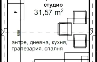 Едностаен апартамент в Добрич, Балчик