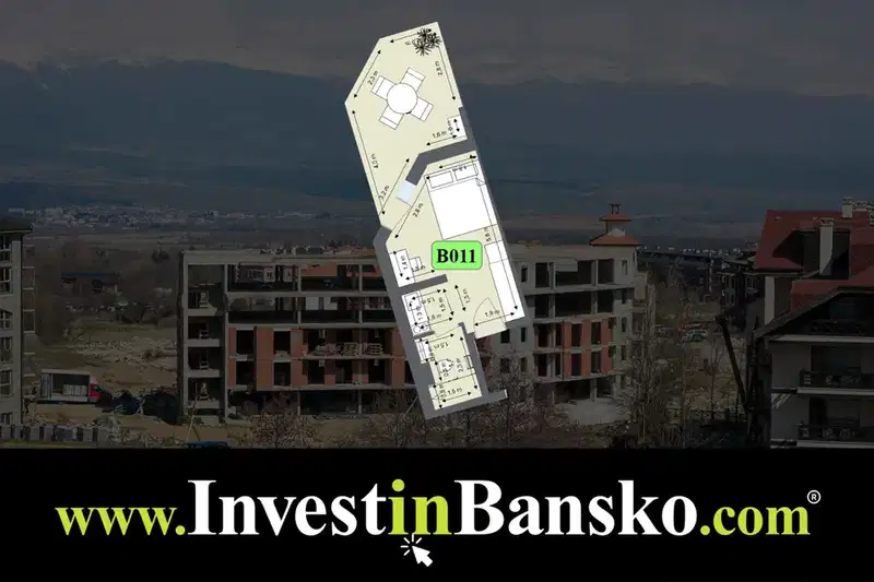1-bedroom apartment in Oblast Blagoevgrad, Bansko