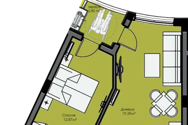 2-bedroom apartment in Burgas, Bratya Miladinovi
