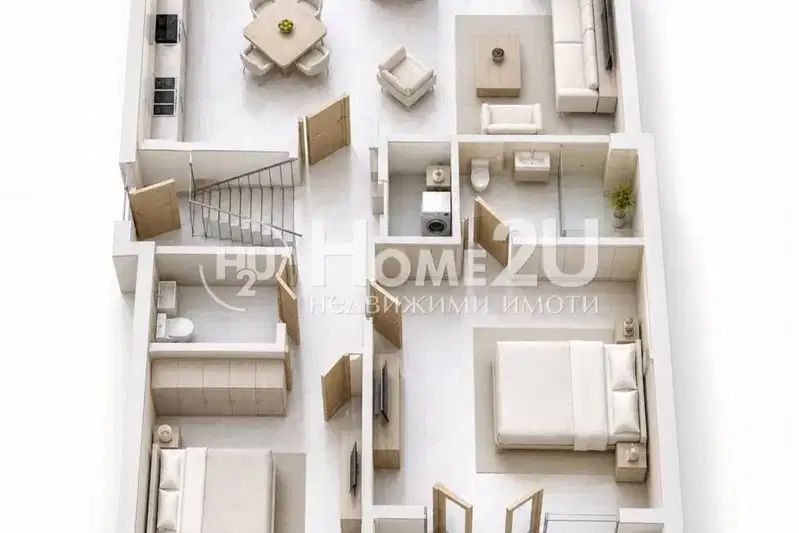 3-bedroom apartment in Burgas, Bratya Miladinovi