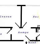 Двустаен апартамент с тераса в Изгрев, Бургас