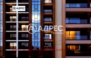 Двустаен апартамент в Изгрев, Бургас с тераса