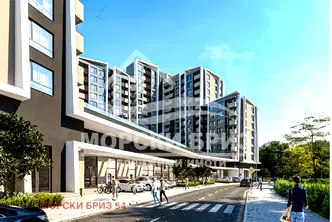 Тристаен апартамент в Изгрев, Бургас с тераса