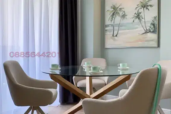Two-room apartment in Burgas, Madika with designer renovation